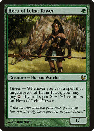 Hero of Leina Tower [Born of the Gods] | Magic Magpie