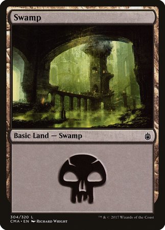 Swamp (304) [Commander Anthology] | Magic Magpie