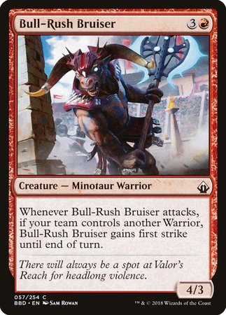 Bull-Rush Bruiser [Battlebond] | Magic Magpie