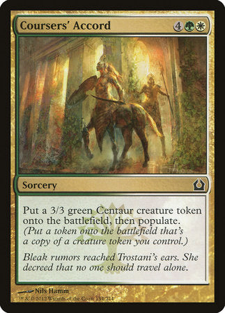 Coursers' Accord [Return to Ravnica] | Magic Magpie