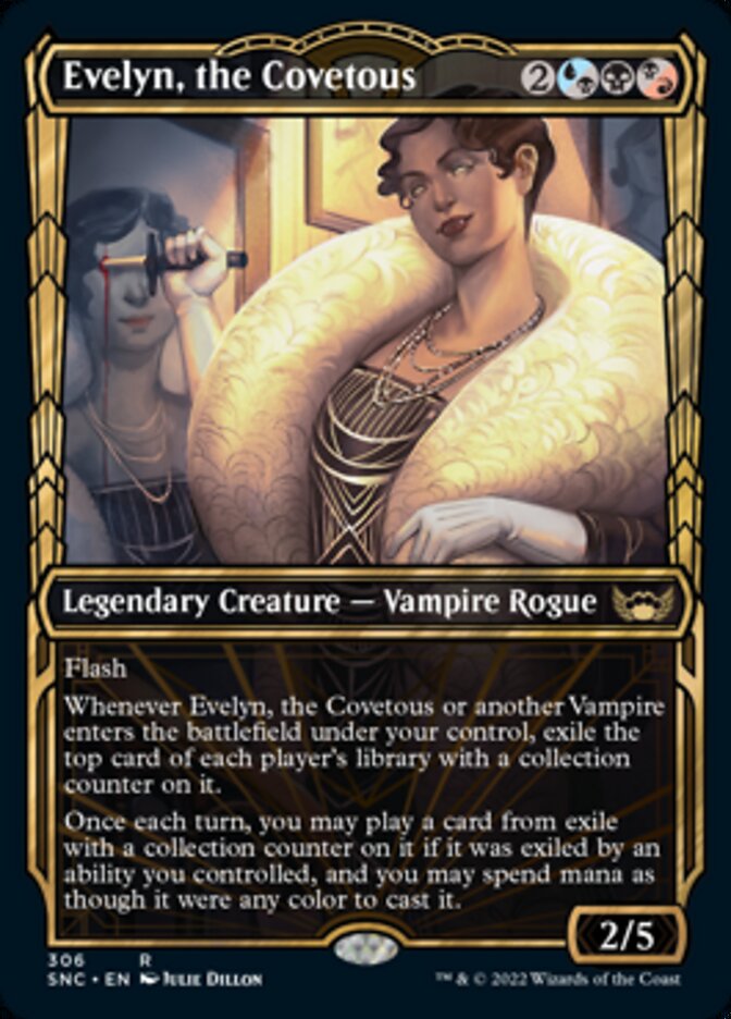Evelyn, the Covetous (Showcase Golden Age) [Streets of New Capenna] | Magic Magpie