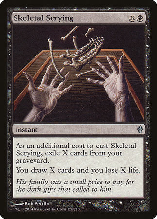 Skeletal Scrying [Conspiracy] | Magic Magpie