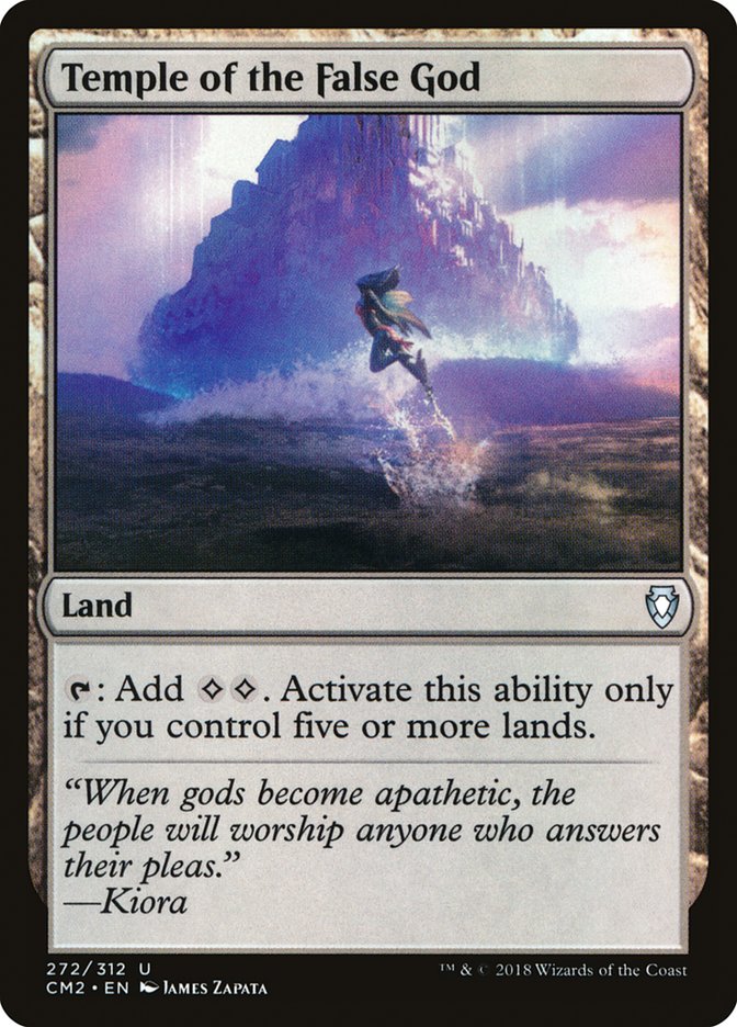 Temple of the False God (272/312) [Commander Anthology Volume II] | Magic Magpie