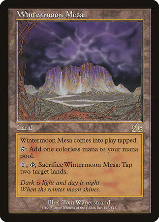 Wintermoon Mesa [Prophecy] | Magic Magpie