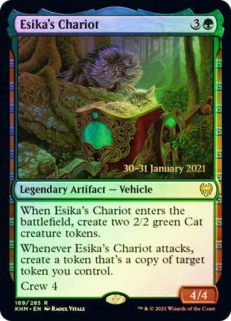 Esika's Chariot  [Kaldheim Prerelease Promos] | Magic Magpie