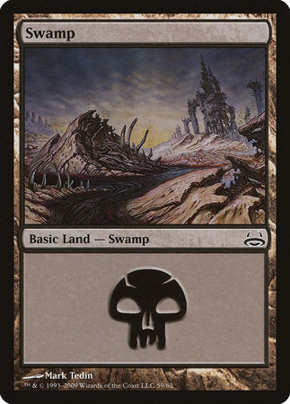 Swamp (59) [Duel Decks: Divine vs. Demonic] | Magic Magpie