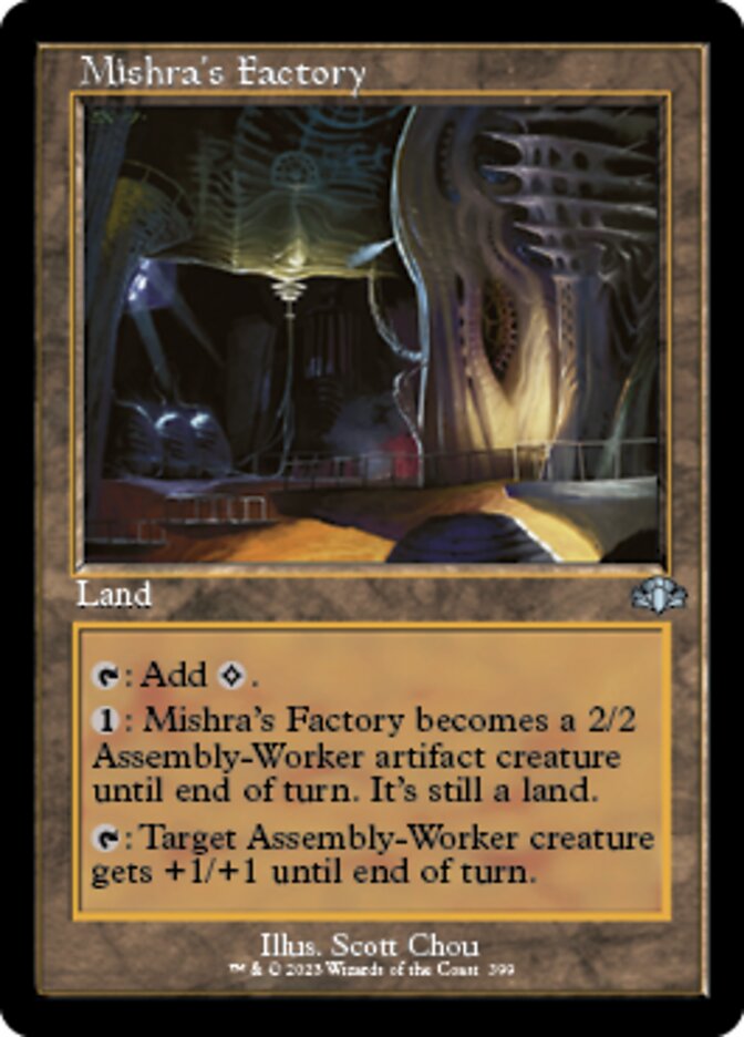 Mishra's Factory (Retro) [Dominaria Remastered] | Magic Magpie