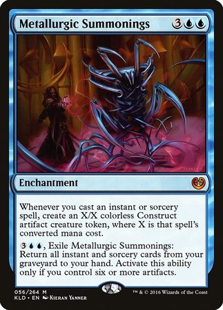 Metallurgic Summonings [Kaladesh] | Magic Magpie