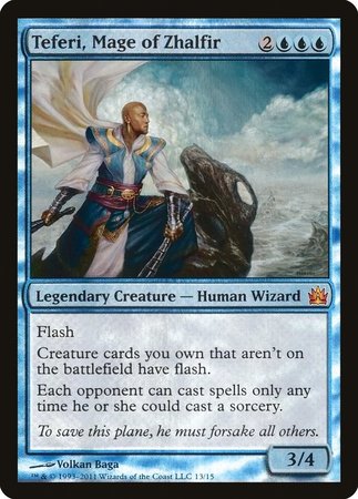 Teferi, Mage of Zhalfir [From the Vault: Legends] | Magic Magpie