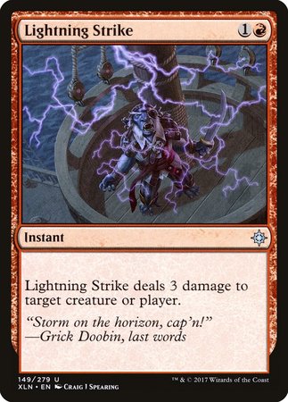 Lightning Strike [Ixalan] | Magic Magpie