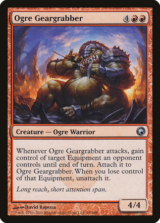 Ogre Geargrabber [Scars of Mirrodin] | Magic Magpie