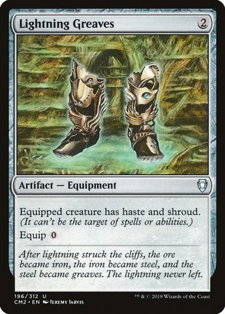 Lightning Greaves [Commander Anthology Volume II] | Magic Magpie