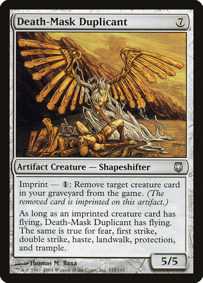 Death-Mask Duplicant [Darksteel] | Magic Magpie