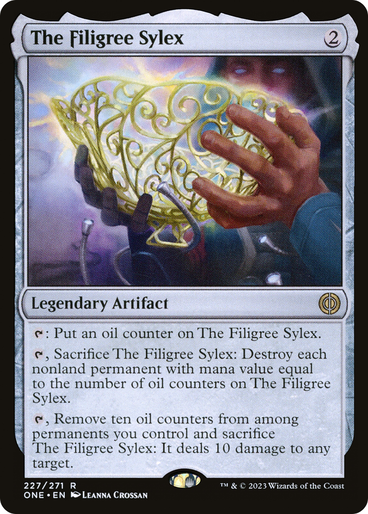 The Filigree Sylex [Phyrexia: All Will Be One] | Magic Magpie