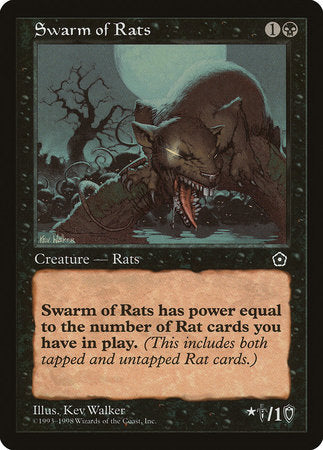 Swarm of Rats [Portal Second Age] | Magic Magpie