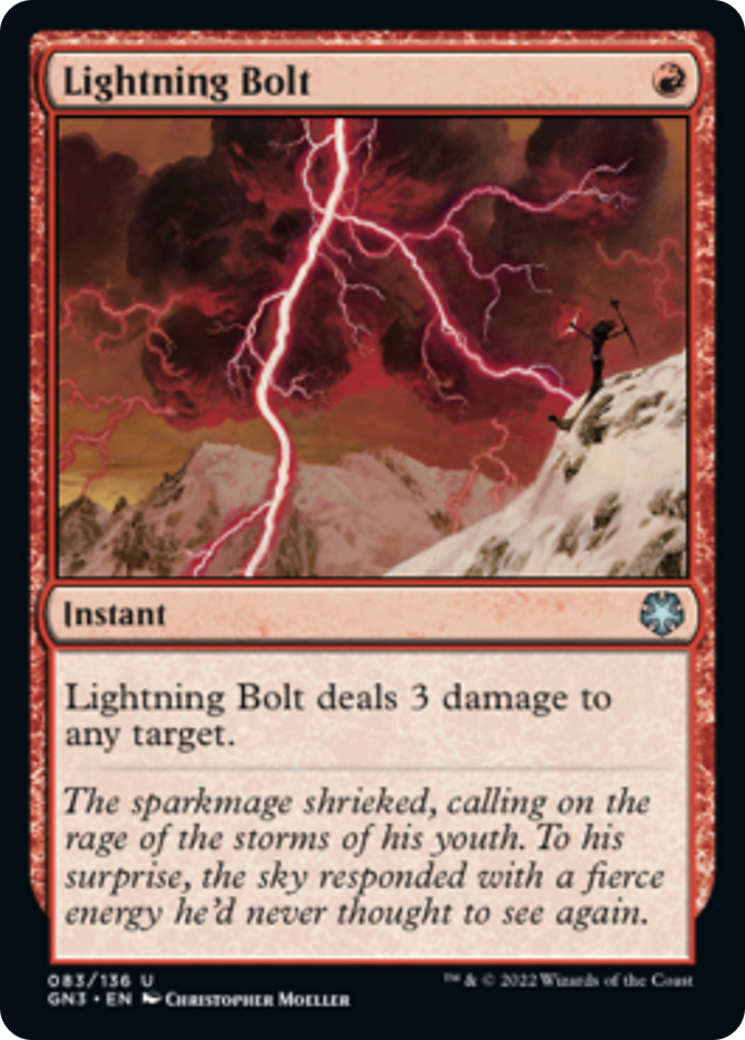 Lightning Bolt [Game Night: Free-for-All] | Magic Magpie