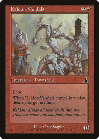 Keldon Vandals [Urza's Destiny] | Magic Magpie