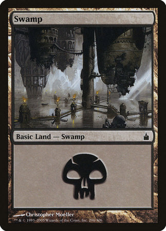 Swamp (296) [Ravnica: City of Guilds] | Magic Magpie