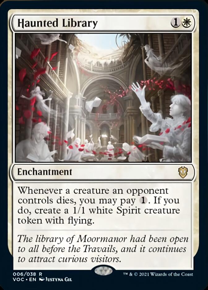 Haunted Library [Innistrad: Crimson Vow Commander] | Magic Magpie