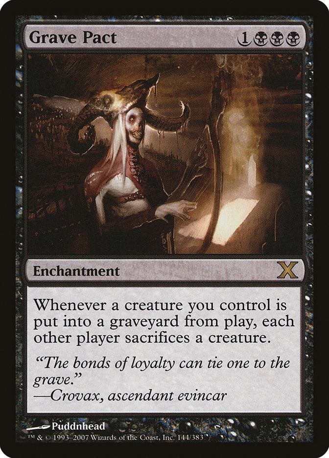 Grave Pact [Tenth Edition] | Magic Magpie