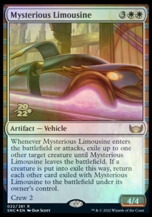 Mysterious Limousine [Streets of New Capenna Prerelease Promos] | Magic Magpie
