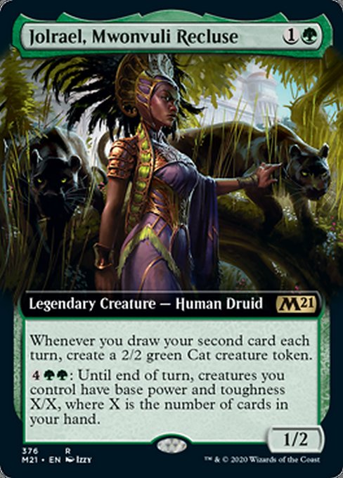 Jolrael, Mwonvuli Recluse (Extended Art) [Core Set 2021] | Magic Magpie