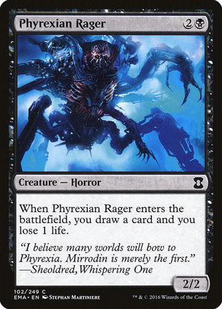 Phyrexian Rager [Eternal Masters] | Magic Magpie