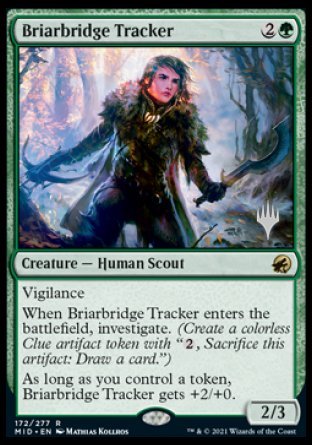 Briarbridge Tracker (Promo Pack) [Innistrad: Midnight Hunt Promos] | Magic Magpie