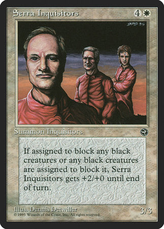 Serra Inquisitors [Homelands] | Magic Magpie