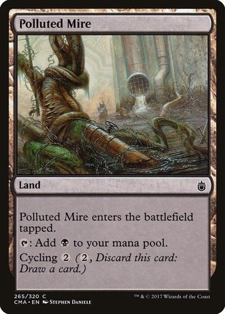 Polluted Mire [Commander Anthology] | Magic Magpie