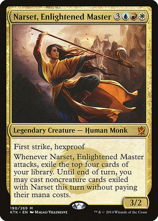 Narset, Enlightened Master [Khans of Tarkir] | Magic Magpie