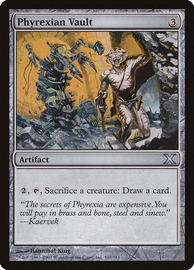 Phyrexian Vault [Tenth Edition] | Magic Magpie