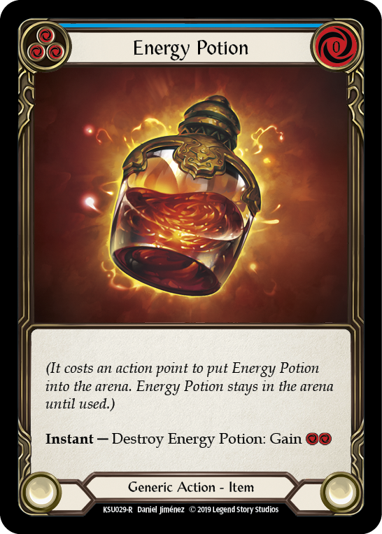Energy Potion [KSU029-R] 1st Edition Normal | Magic Magpie