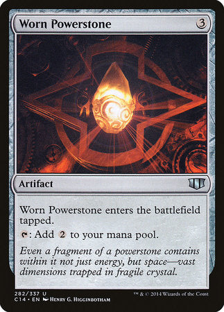 Worn Powerstone [Commander 2014] | Magic Magpie