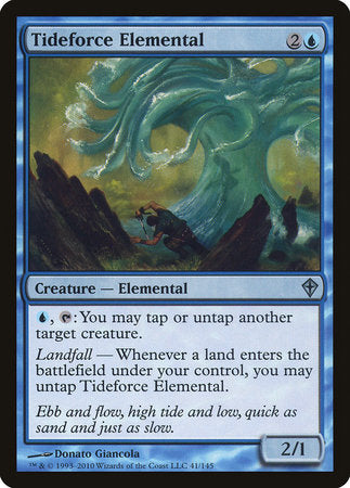 Tideforce Elemental [Worldwake] | Magic Magpie