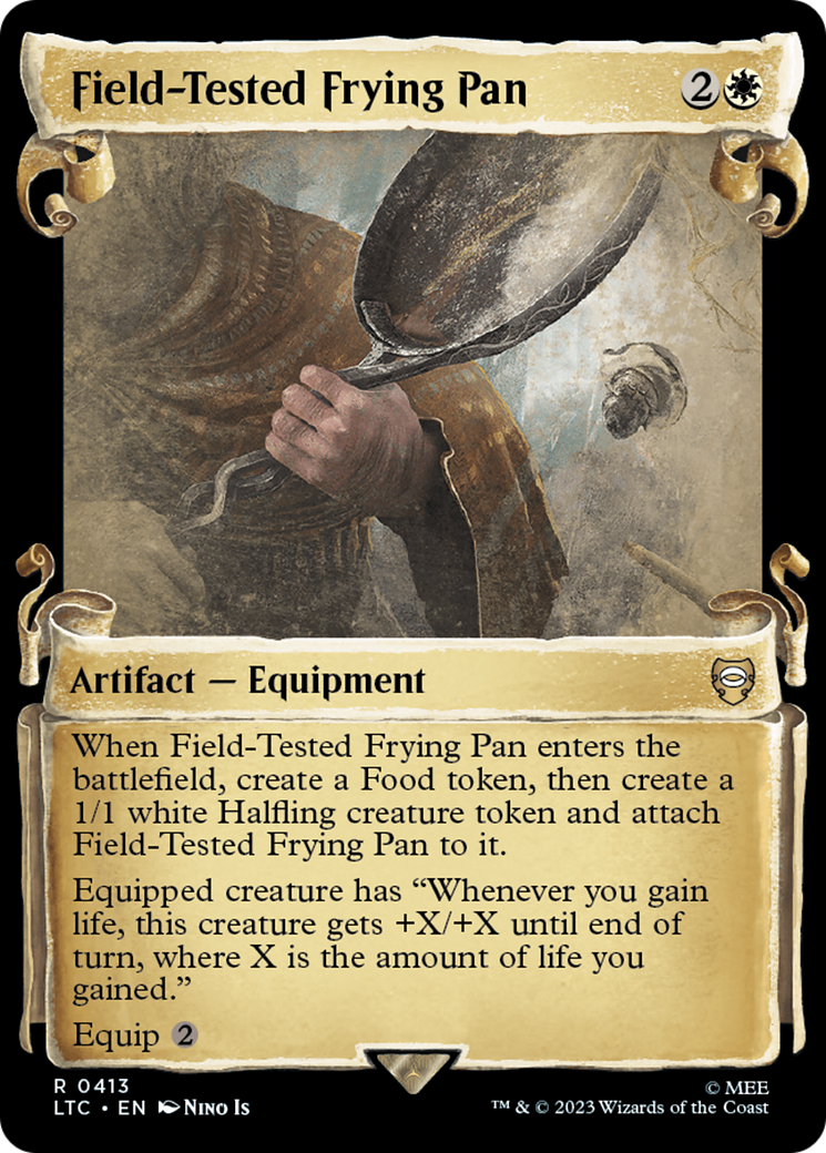 Field-Tested Frying Pan [The Lord of the Rings: Tales of Middle-Earth Commander Showcase Scrolls] | Magic Magpie