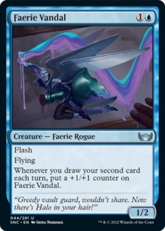 Faerie Vandal [Streets of New Capenna] | Magic Magpie