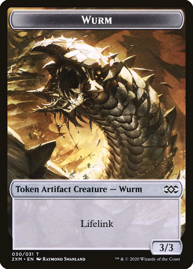 Wurm (030/031) [Double Masters Tokens] | Magic Magpie
