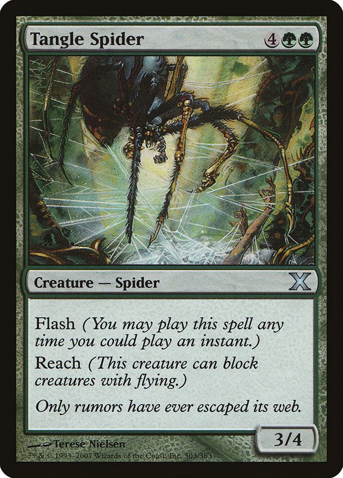 Tangle Spider [Tenth Edition] | Magic Magpie