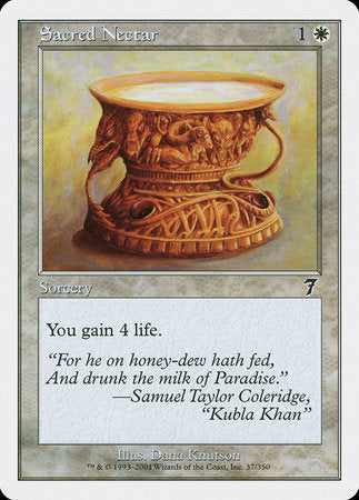 Sacred Nectar [Seventh Edition] | Magic Magpie