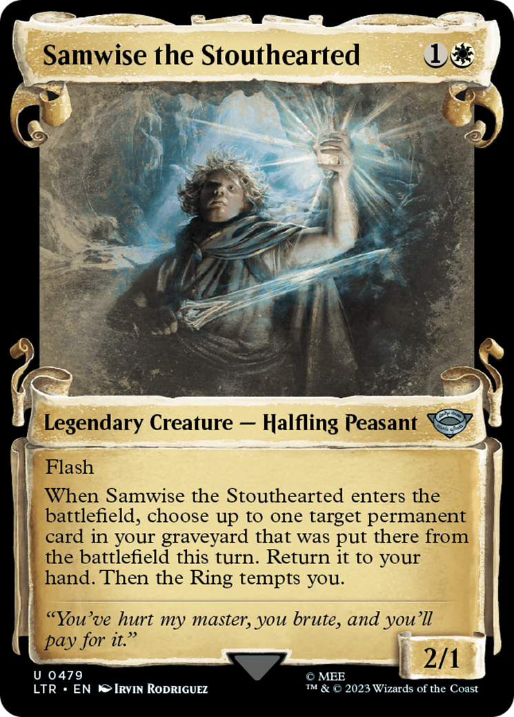 Samwise the Stouthearted [The Lord of the Rings: Tales of Middle-Earth Showcase Scrolls] | Magic Magpie