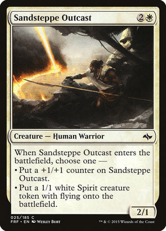 Sandsteppe Outcast [Fate Reforged] | Magic Magpie