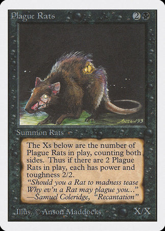 Plague Rats [Unlimited Edition] | Magic Magpie