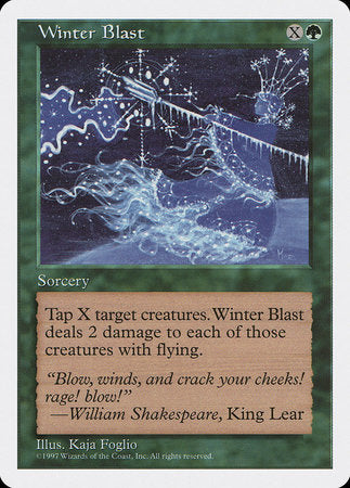 Winter Blast [Fifth Edition] | Magic Magpie