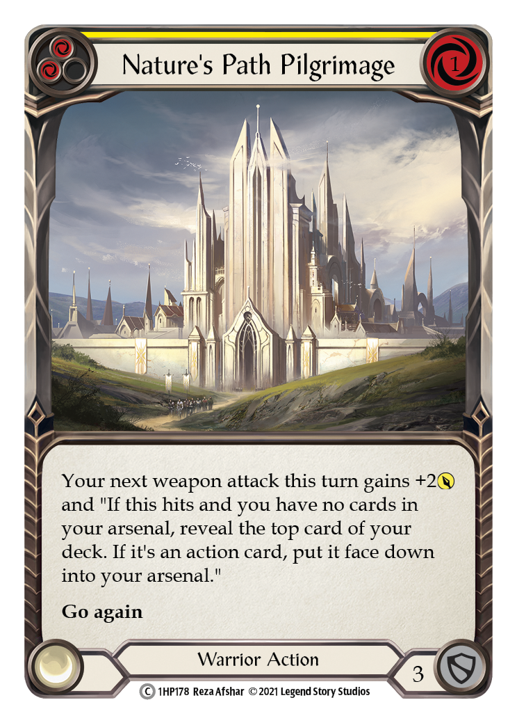 Nature's Path Pilgrimage (Yellow) [1HP178] | Magic Magpie