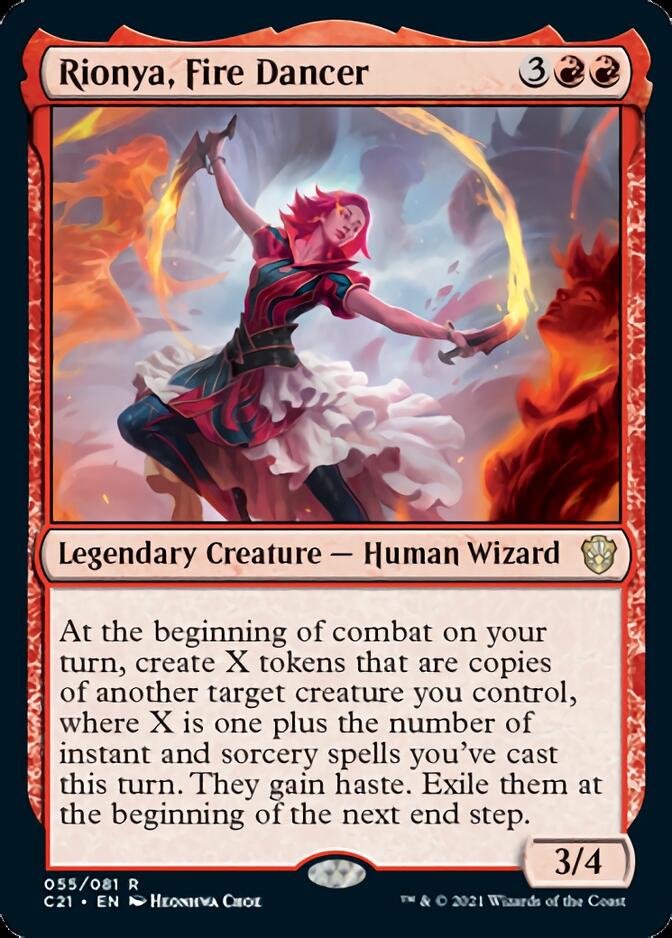 Rionya, Fire Dancer [Commander 2021] | Magic Magpie