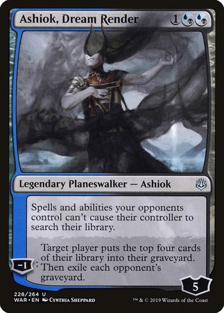 Ashiok, Dream Render [War of the Spark] | Magic Magpie