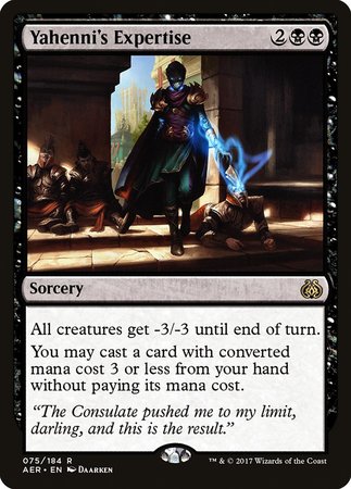 Yahenni's Expertise [Aether Revolt] | Magic Magpie