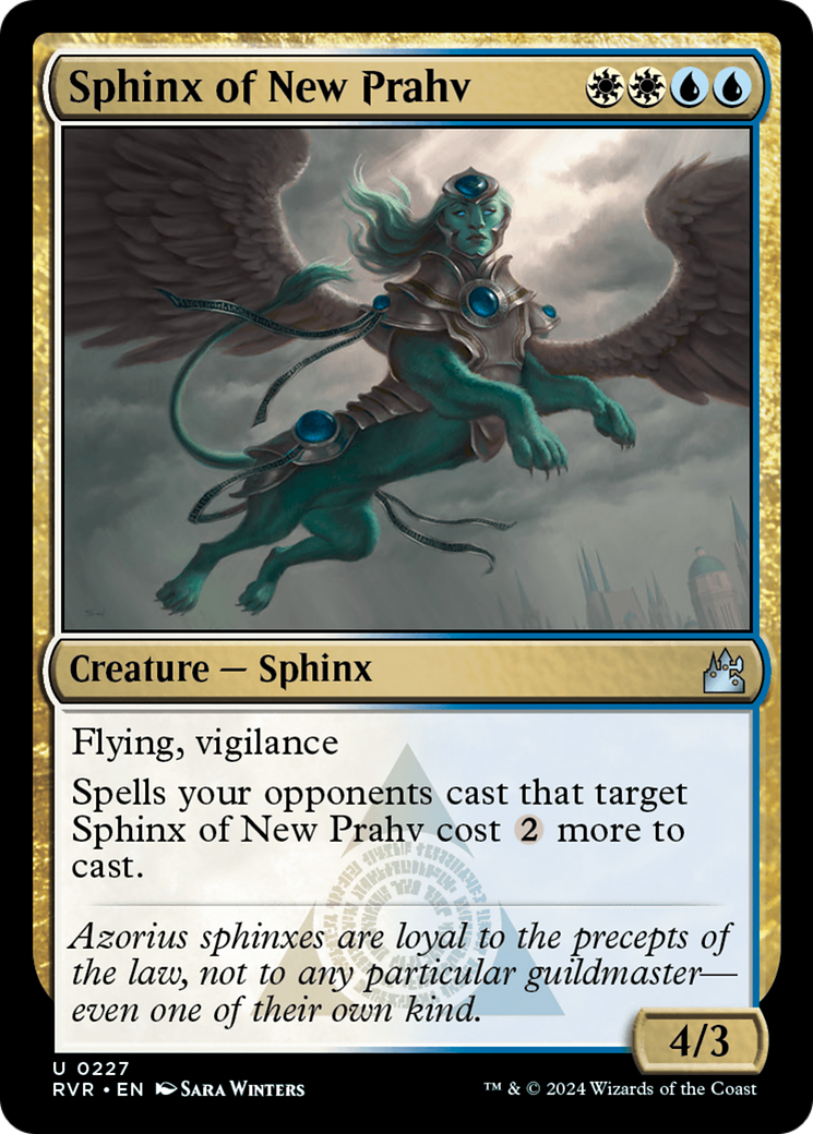 Sphinx of New Prahv [Ravnica Remastered] | Magic Magpie