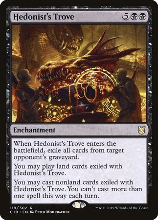 Hedonist's Trove [Commander 2019] | Magic Magpie